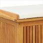 Preview: Outdoor-Kissenbox 90x50x60,5 cm Massivholz Akazie