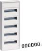 Preview: ARDEBO.de Hager VA60CN Kleinverteiler Volta, Aufputz, 5x12PLE, IP30, ohne Tür, QuickConnect, weiß