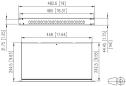 Preview: Metz Connect OpDAT fix splice 24xLC-D OM3 LWL-Patchfeld