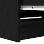 Preview: TV-Schrank Schwarz 80x35x54 cm Holzwerkstoff