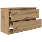 Preview: TV-Schrank Artisan-Eiche 80x35x54 cm Holzwerkstoff