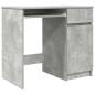 Preview: Schreibtisch Betongrau 86x49x76 cm Holzwerkstoff