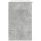 Preview: Schreibtisch Betongrau 86x49x76 cm Holzwerkstoff