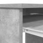Preview: Schreibtisch Betongrau 86x49x76 cm Holzwerkstoff