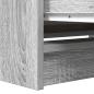 Preview: TV-Schrank Grau Sonoma 80x35x54 cm Holzwerkstoff