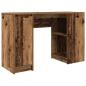 Preview: Schreibtisch Altholz-Optik 120x42x76 cm Holzwerkstoff