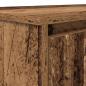 Preview: Schreibtisch Altholz-Optik 120x42x76 cm Holzwerkstoff