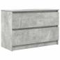 Preview: TV-Schrank Betongrau 80x35x54 cm Holzwerkstoff