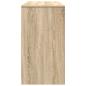 Preview: Schreibtisch Sonoma-Eiche 120x42x76 cm Holzwerkstoff