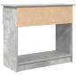 Preview: Konsolentisch mit Schubladen Betongrau 85,5x38,5x74,5 cm