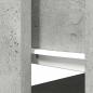 Preview: Konsolentisch mit Schubladen Betongrau 85,5x38,5x74,5 cm