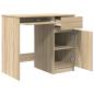 Preview: Schreibtisch Sonoma-Eiche 86x49x76 cm Holzwerkstoff