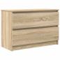 Preview: TV-Schrank Sonoma-Eiche 80x35x54 cm Holzwerkstoff