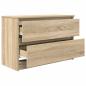 Preview: TV-Schrank Sonoma-Eiche 80x35x54 cm Holzwerkstoff