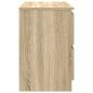 Preview: TV-Schrank Sonoma-Eiche 80x35x54 cm Holzwerkstoff