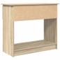 Preview: Konsolentisch mit Schubladen Sonoma-Eiche 85,5x38,5x74,5 cm