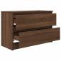 Preview: TV-Schrank Braun Eichen-Optik 80x35x54 cm Holzwerkstoff