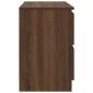 Preview: TV-Schrank Braun Eichen-Optik 80x35x54 cm Holzwerkstoff