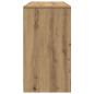 Preview: Schreibtisch Artisan-Eiche 120x42x76 cm Holzwerkstoff