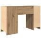 Preview: Schreibtisch Artisan-Eiche 120x42x76 cm Holzwerkstoff