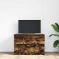 Preview: TV-Schrank Räuchereiche 80x35x54 cm Holzwerkstoff
