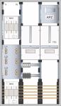 Preview: Hager FP93W7N Wandler- und Messschr, Univ.N, 1400x800x205mm, NAR NH2-SU, AAR NH2-SU, APZ, Prüf-22pol