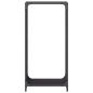 Preview: Brennholzregal Schwarz 44x28x90 cm Kaltgewalzter Stahl