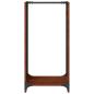 Preview: Brennholzregal 40x30x80 cm Wetterfester Stahl
