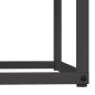 Preview: Brennholzregal Schwarz 69,5x35x81 cm Kaltgewalzter Stahl