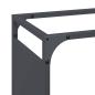 Preview: Brennholzregal Anthrazit 44x28x90 cm Kaltgewalzter Stahl