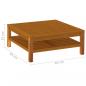 Preview: Couchtisch 65x65x35 cm Massivholz Akazie