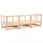 Preview: 3-tlg. Garten-Lounge-Set Massivholz Kiefer