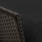 Preview: 3-tlg. Garten-Sofagarnitur mit Kissen Schwarz Poly Rattan