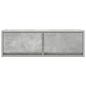 Preview: TV-Schrank Betongrau 80x31x25,5 cm Holzwerkstoff