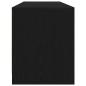 Preview: TV-Schrank Schwarz Eiche-Optik 188,5x41x50 cm Holzwerkstoff