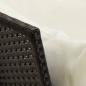 Preview: 5-tlg. Garten-Sofagarnitur mit Kissen Schwarz Poly Rattan