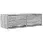 Preview: TV-Schrank Grau Sonoma 80x31x25,5 cm Holzwerkstoff