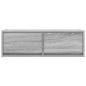 Preview: TV-Schrank Grau Sonoma 80x31x25,5 cm Holzwerkstoff
