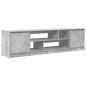 Preview: TV-Schrank Betongrau 188,5x41x50 cm Holzwerkstoff