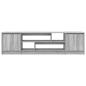 Preview: TV-Schrank Grau Sonoma 188,5x41x50 cm Holzwerkstoff