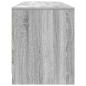 Preview: TV-Schrank Grau Sonoma 188,5x41x50 cm Holzwerkstoff