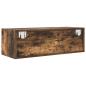 Preview: TV-Schränke 2 Stk. Räuchereiche 80x31x25,5 cm Holzwerkstoff