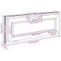Preview: Kellerfenster RISOR 110x40 cm Kipp 2-fach Verglasung Anthrazit