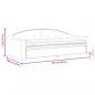 Preview: Tagesbett mit Matratze Creme 90x200 cm Stoff