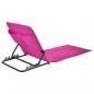 Preview: HI Faltbare Strandmatte PVC Rosa