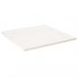 Preview: ARDEBO.de - Tischplatte Weiß 70x70x2,5 cm Massivholz Kiefer Quadratisch
