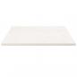 Preview: Tischplatte Weiß 70x70x2,5 cm Massivholz Kiefer Quadratisch
