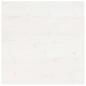 Preview: Tischplatte Weiß 70x70x2,5 cm Massivholz Kiefer Quadratisch