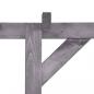 Preview: Garten-Pergola Grau 200x40x205 cm Imprägniertes Kiefernholz