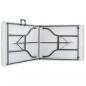 Preview: Gartentisch Klappbar Weiß 180x72x72 cm HDPE